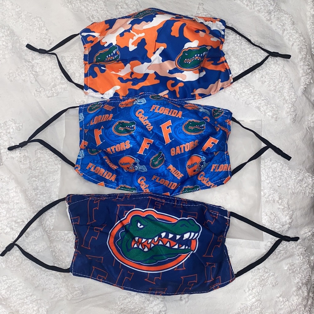 Florida gators Face masks. New